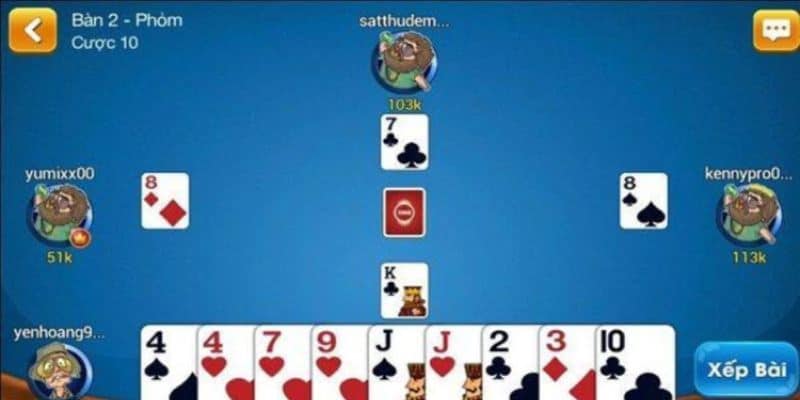 Cách chơi bài phỏm Gemwin đơn giản, dễ hiểu